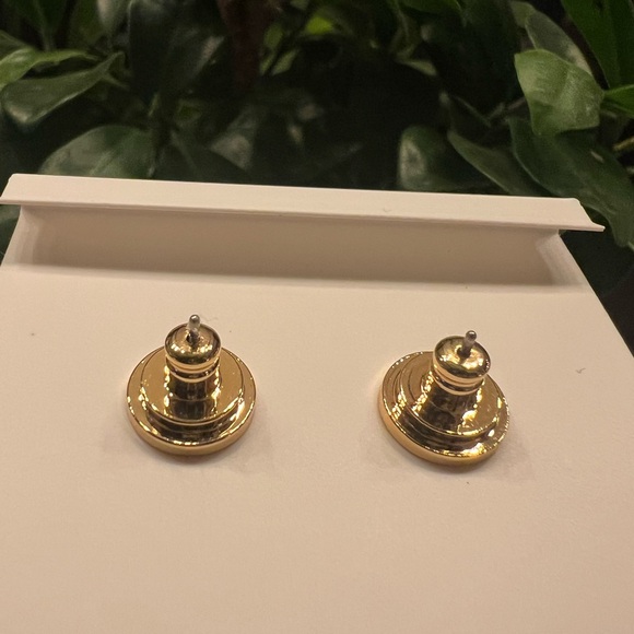 Tory Burch Fleur Stud Earrings - Picture 2 of 3